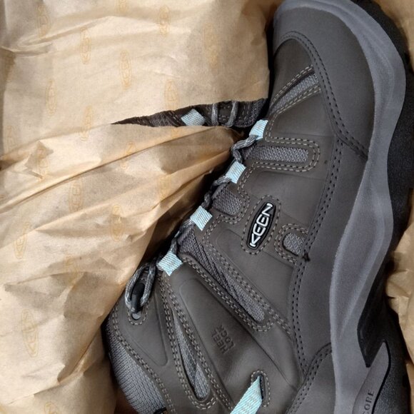 KEEN Women's Circadia Mid Height Waterproof Hiking Boots(KEEN.FUSION routsole) - Picture 6 of 7